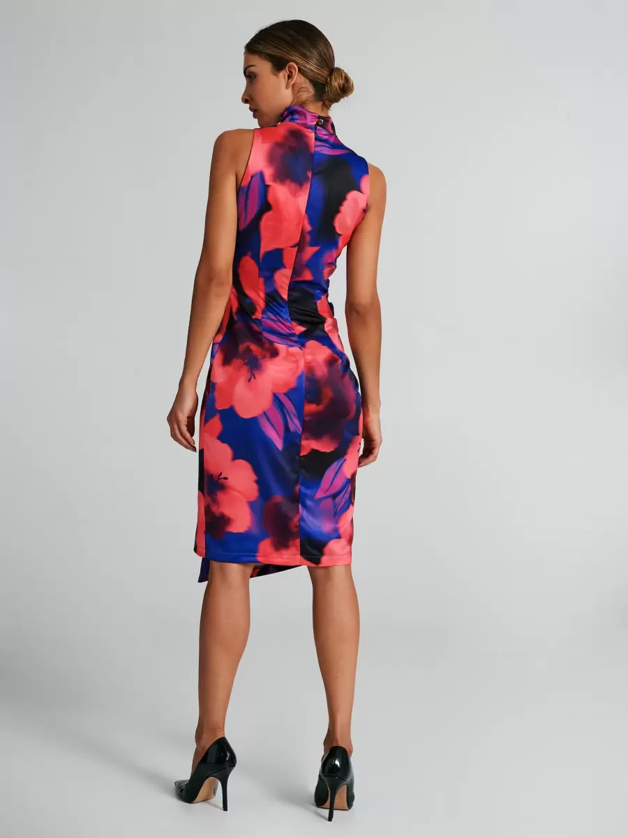 Var Violet Dark Dresses & Jumpsuits Timeless Short Multicolour Dress Women - 2