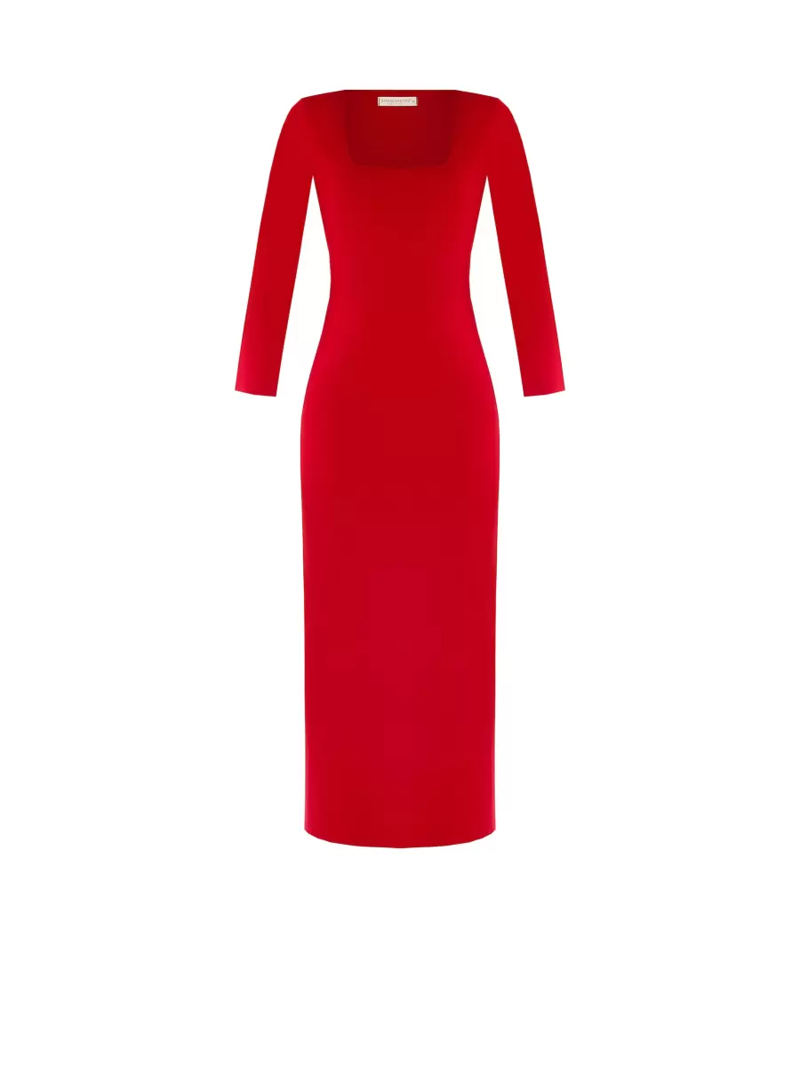 Anda W-A5064/Pn/F3 Abi Tubino B081 Women Dresses & Jumpsuits Intuitive Red - 5