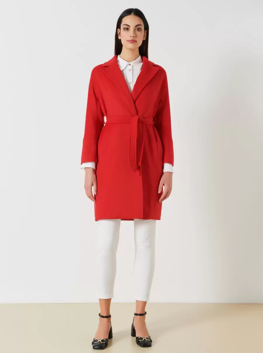 Red Robe Coat Shop Women Coats & Down Jackets - 1