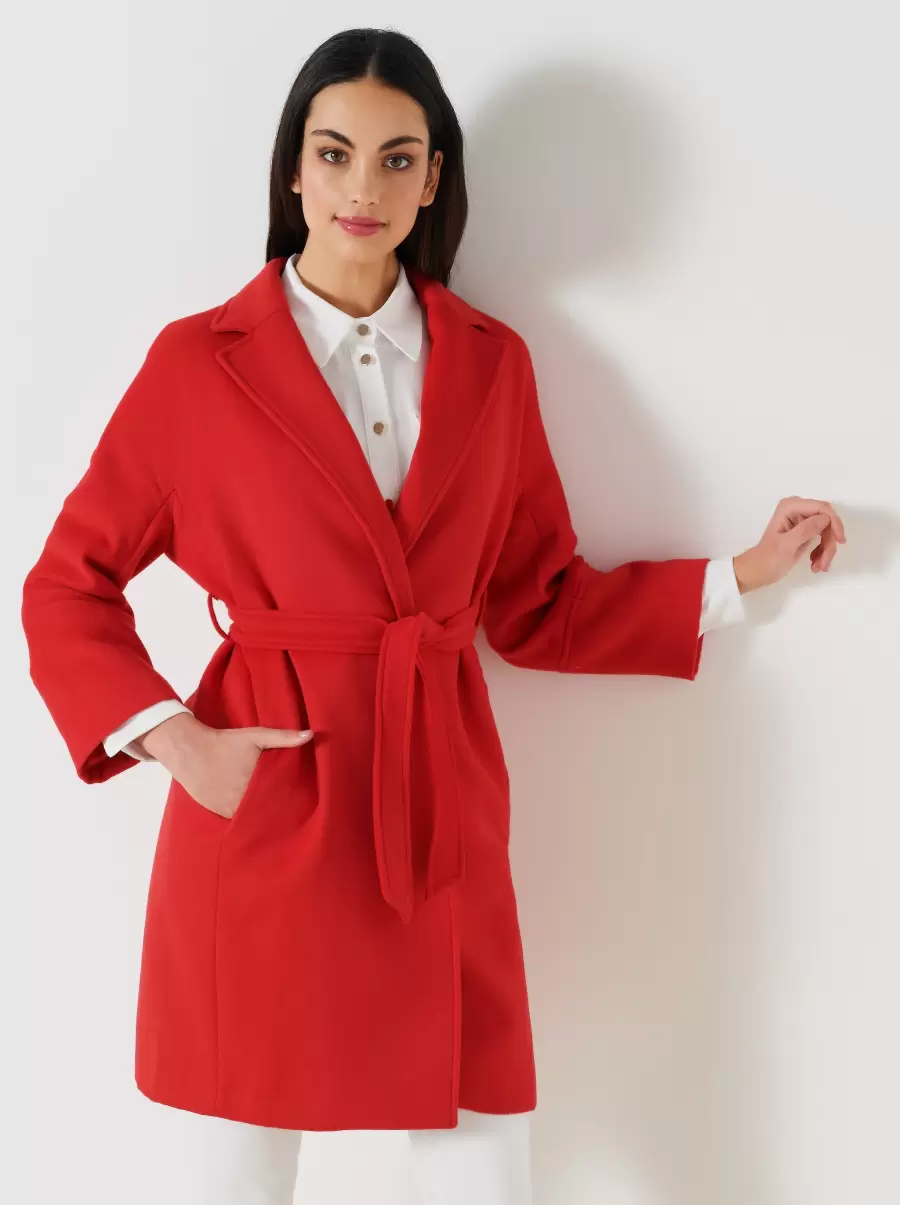 Red Robe Coat Shop Women Coats & Down Jackets - 4
