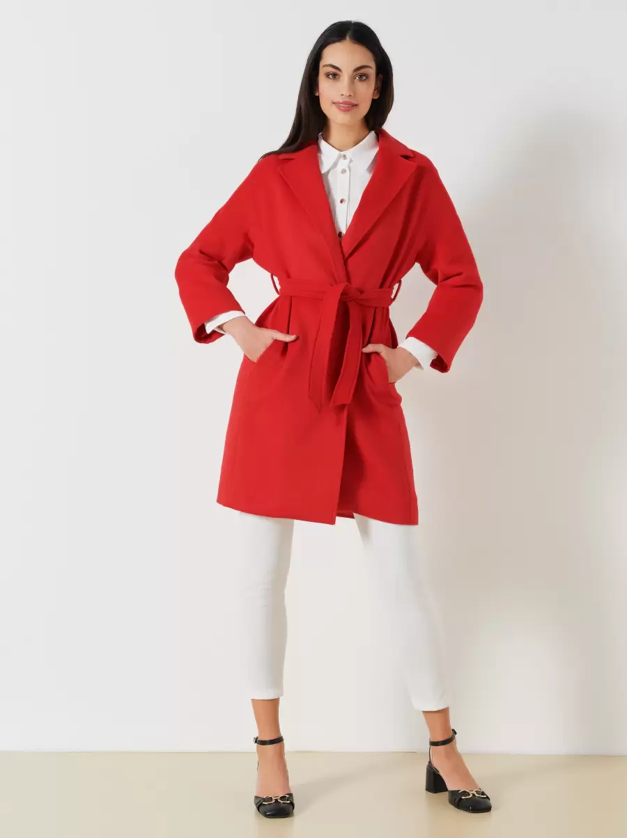 Red Robe Coat Shop Women Coats & Down Jackets