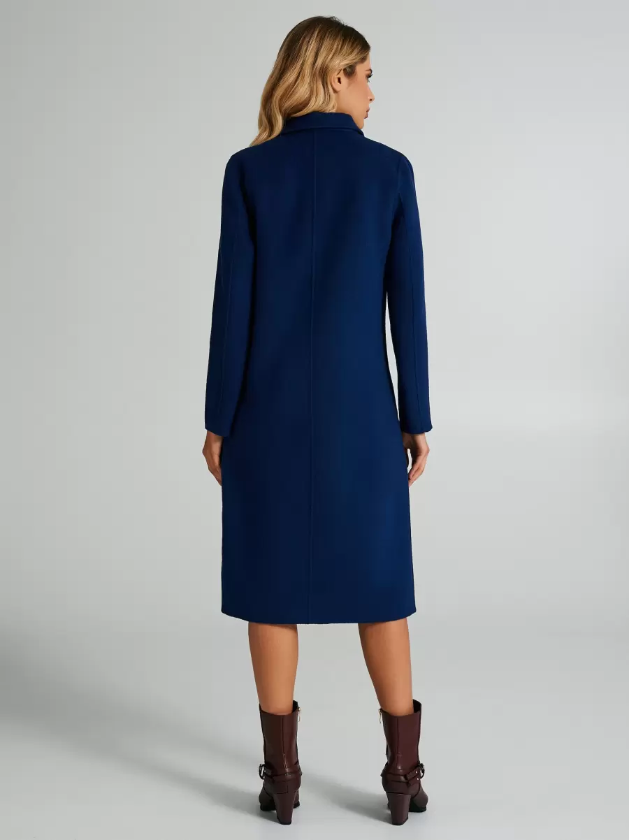 Cprd50127Parbo Capp Double B041 Women Blue Coats & Down Jackets Shop - 2