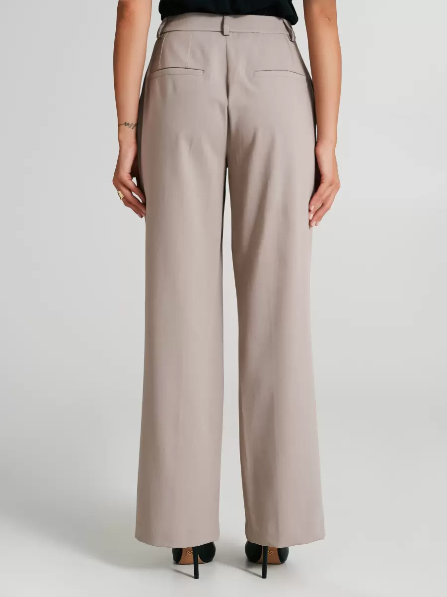 Turtledove Suits Wool Blend Trousers Women 2024 - 4