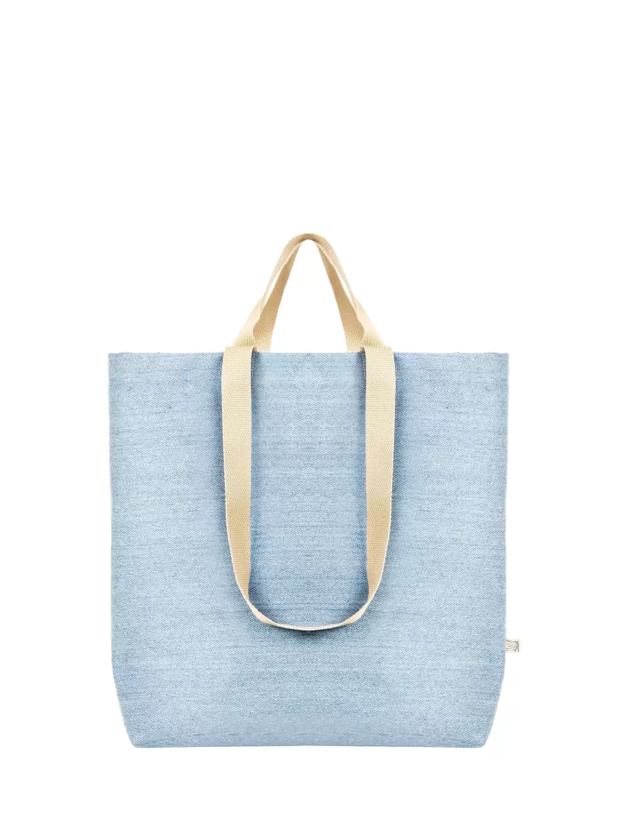 ‘Progetto Quid’ Tote Bag Progetto Quid New Women Light Blue - 1