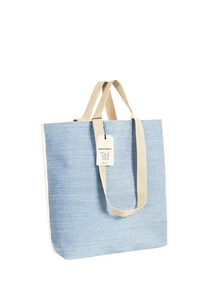 ‘Progetto Quid’ Tote Bag Progetto Quid New Women Light Blue - 2