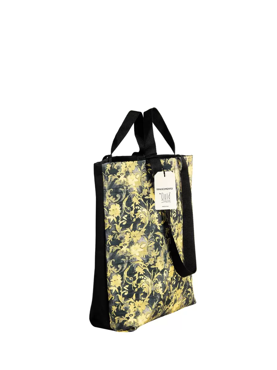 Women Ocra Yellow Beauty ‘Progetto Quid’ Tote Bag Progetto Quid - 4