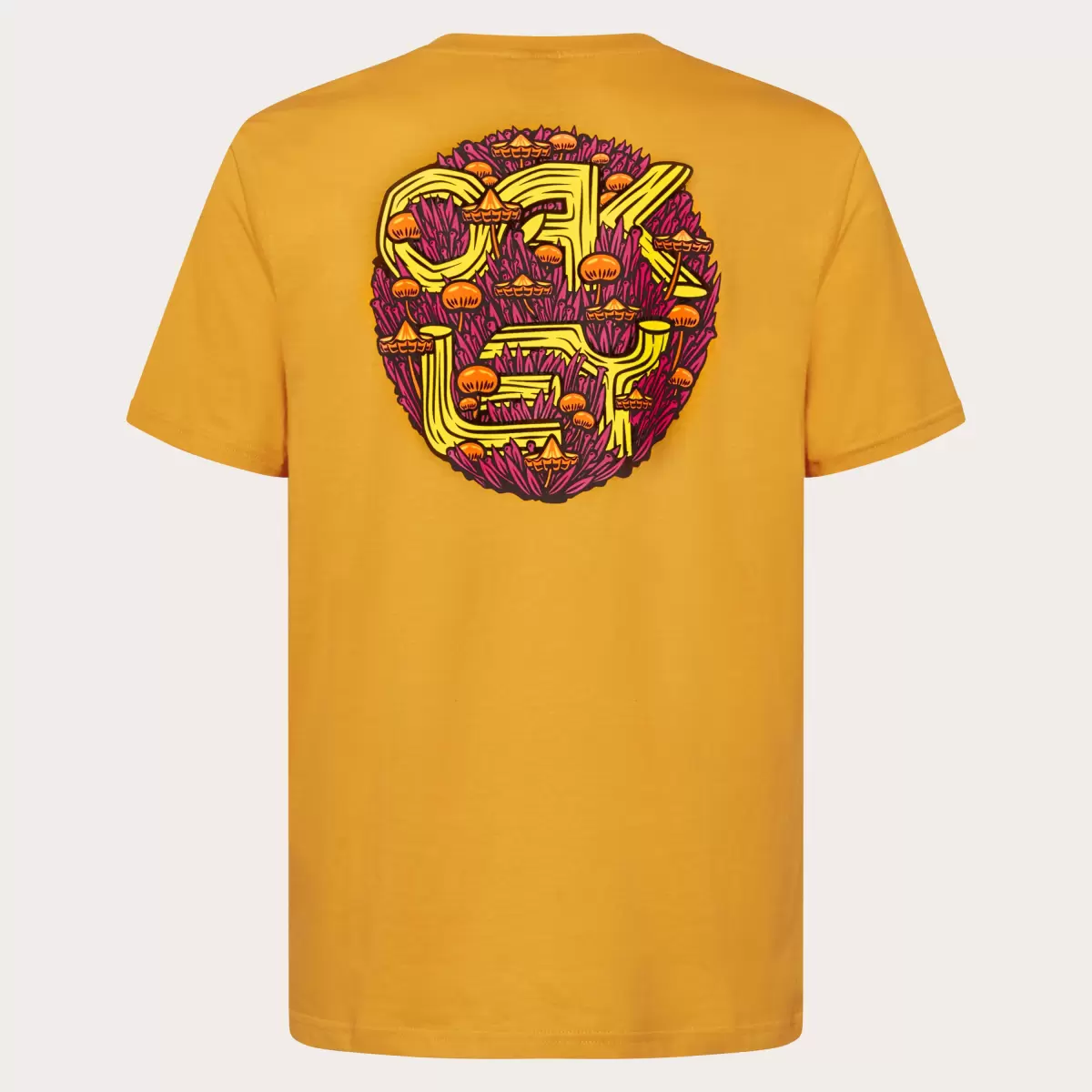 Men Agaricus Nassa Tee Oakley Amber Yellow T-Shirts - 3