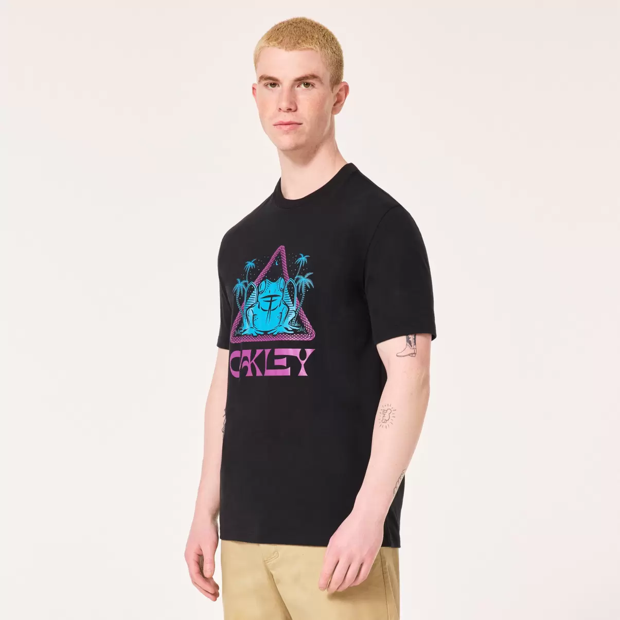 Kek Tee Oakley Men T-Shirts Blackout - 1