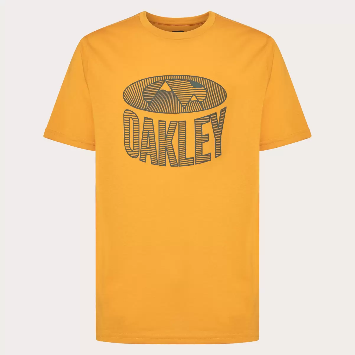 Winter Lines Tee T-Shirts Men Amber Yellow Oakley - 2