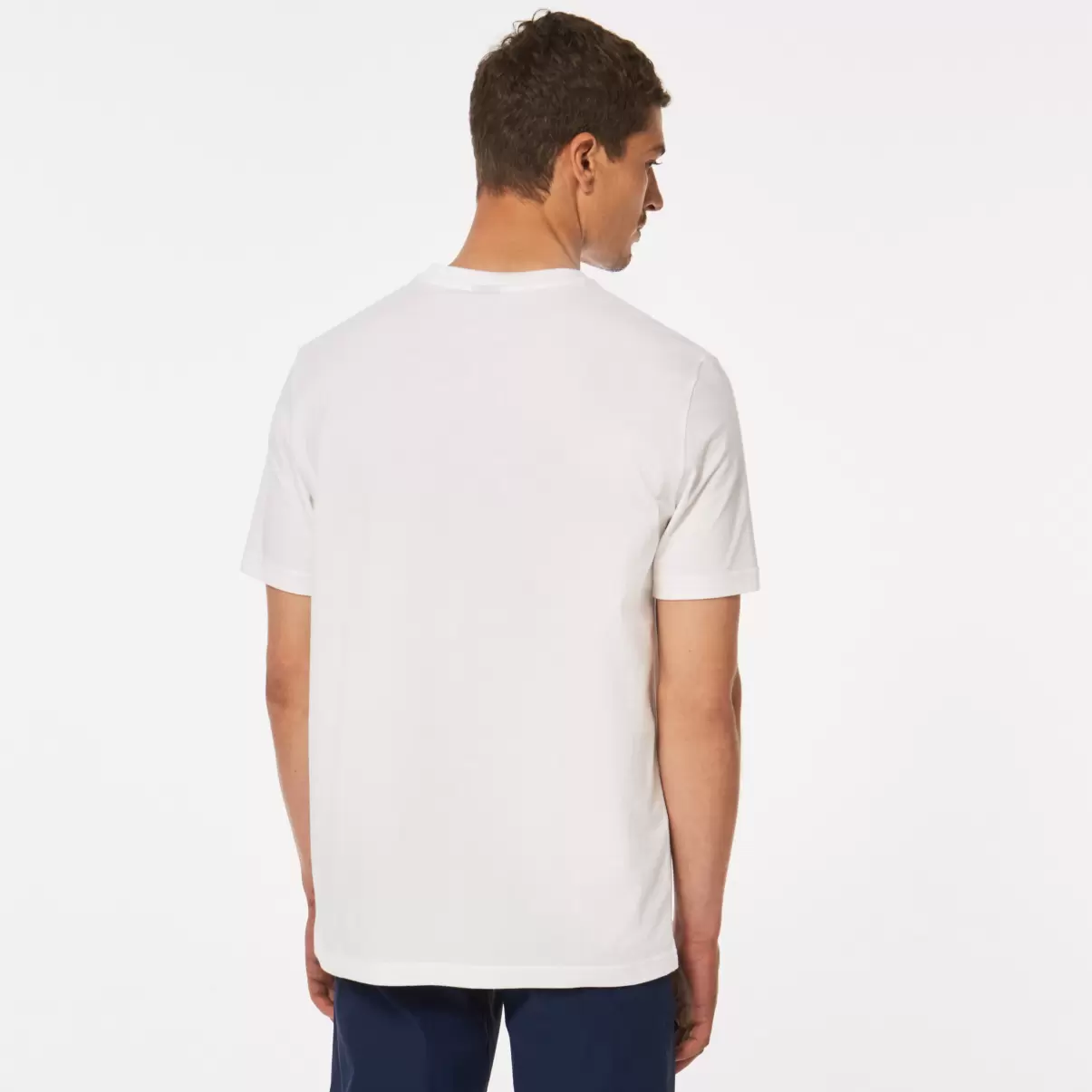 Men Oakley Off White Relaxed Short Sleeve Tee T-Shirts - 4
