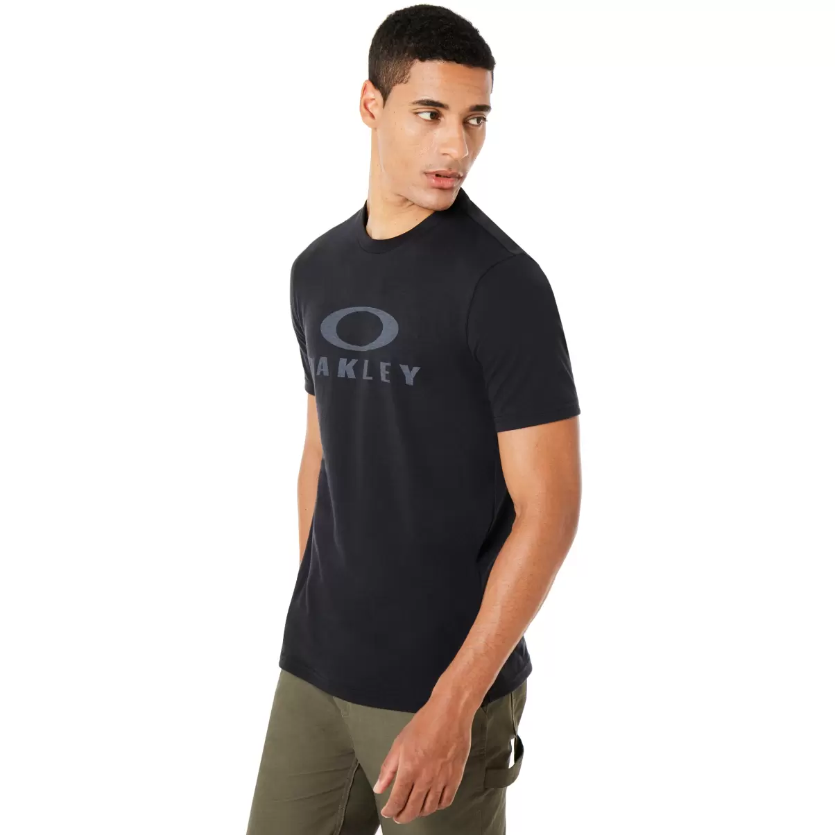 Men T-Shirts Blackout Oakley O Bark - 3