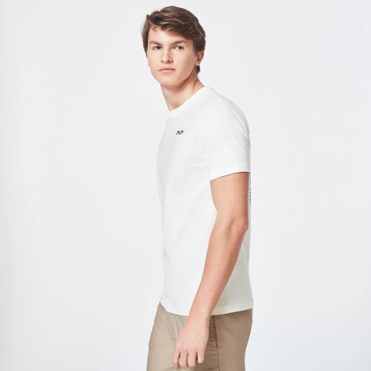 Arctic White Back Ad Heritage Tee Oakley Men T-Shirts - 4