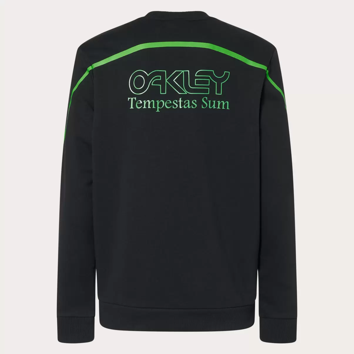 Men Hoodies & Sweatshirts Blackout Oakley Tempestas Sum Crew - 3
