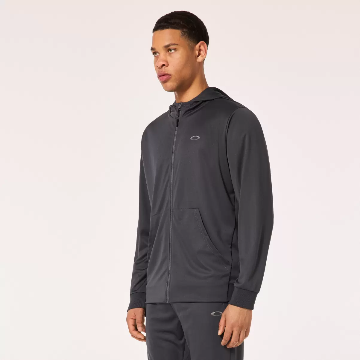 Hoodies & Sweatshirts Men Oakley Foundational Fz Hoodie 3.0 Uniform Gray - 1