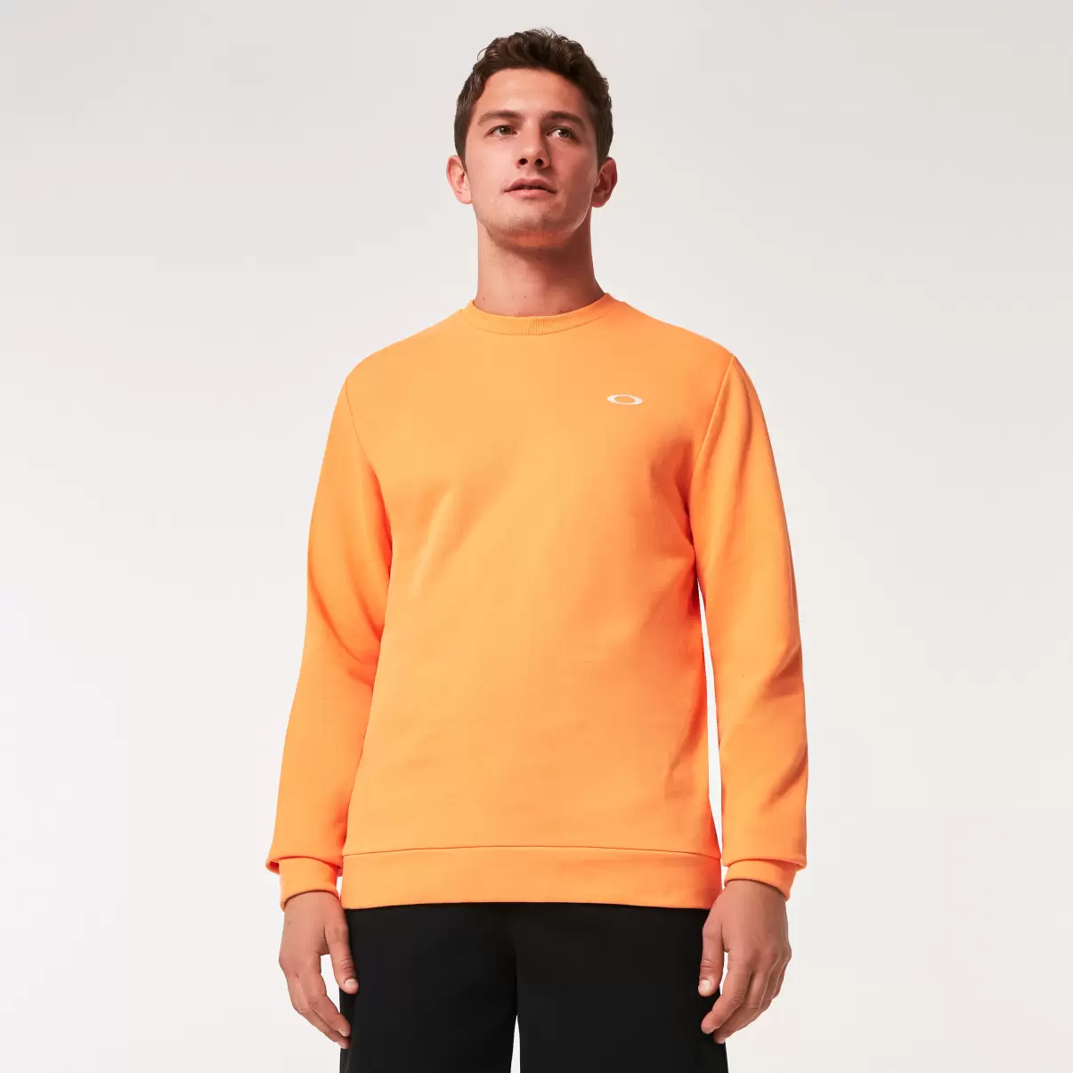 Oakley Hoodies & Sweatshirts Men Soft Orange Vintage Crew Sweatshirt