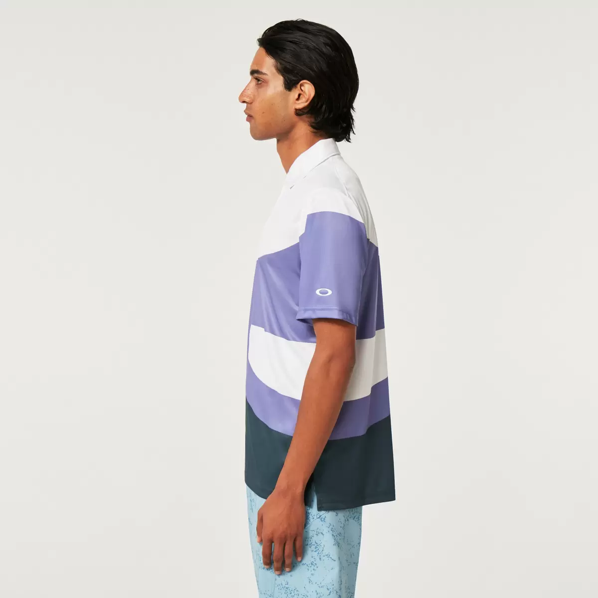 Polo Shirts Men Oakley Sun Protection New Lilac - 1