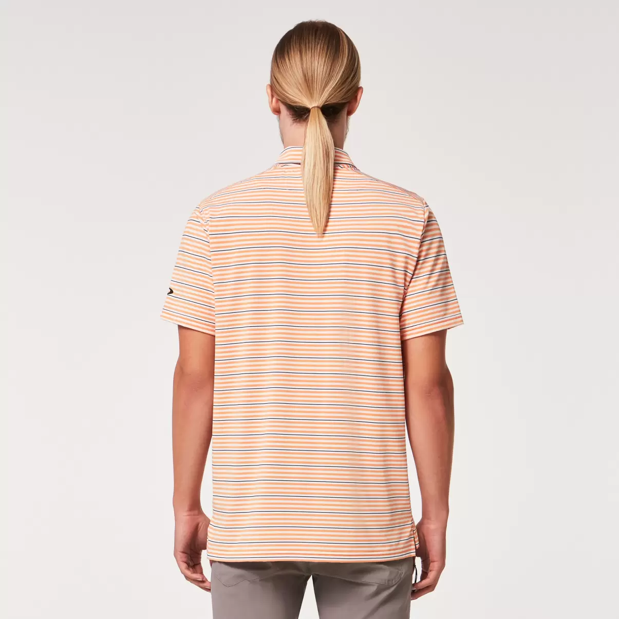 Polo Shirts Oakley Archive Stripe Soft Orange Men - 4