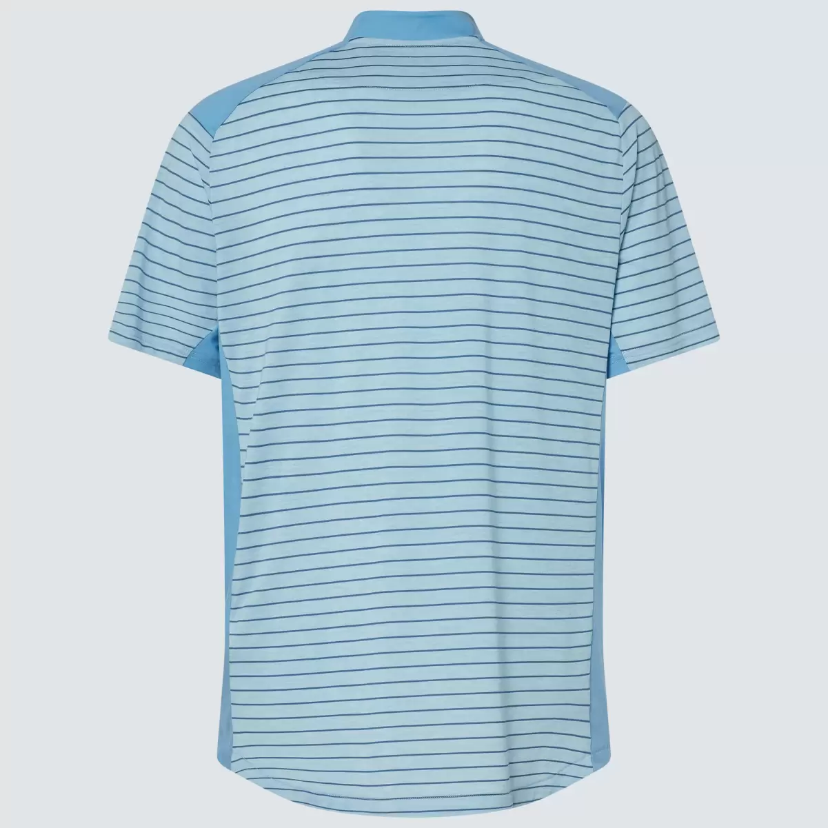 Oakley Fringe Stripe Stonewash Blue Men Polo Shirts - 3