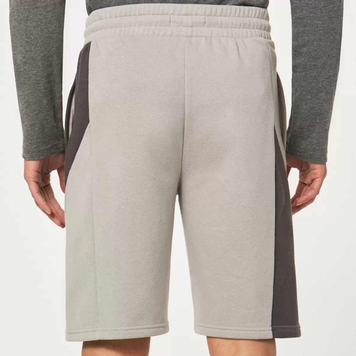 Men Oakley Stone Gray Throwback Shorts Shorts - 4