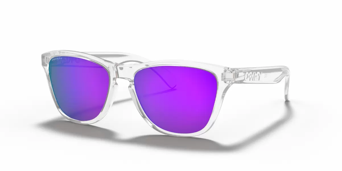Oakley Men Youth Polished Clear Frogskins™ Xs (Youth Fit)