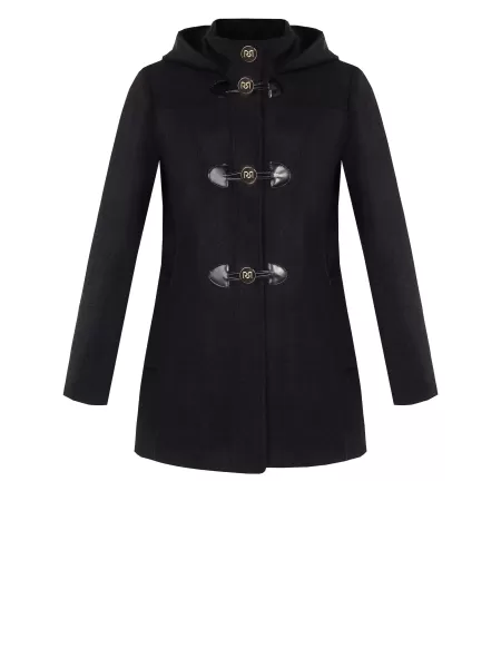 Rewi 4.083.178-G/F1 Capp Medio B001 Black Women Modern Coats & Down Jackets