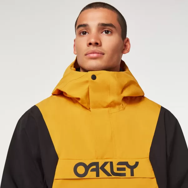 Oakley Tnp Tbt Insulated Anorak Jackets & Vests Amber Yellow/Blackout Men