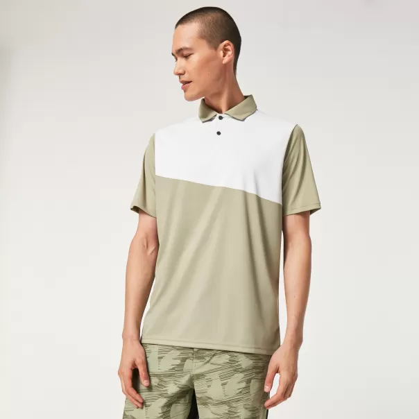 Polo Shirts Uniform Green Oakley Divisonal Color Blk Ii Men