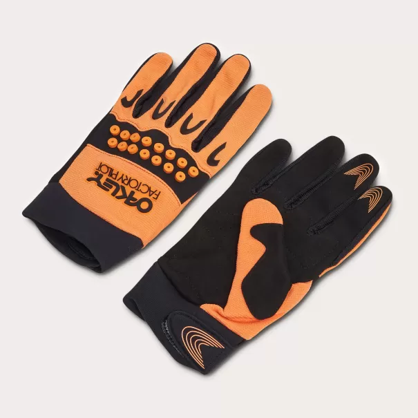 Gloves Oakley Blackout/Soft Orange Men Switchback Mtb Glove 2.0